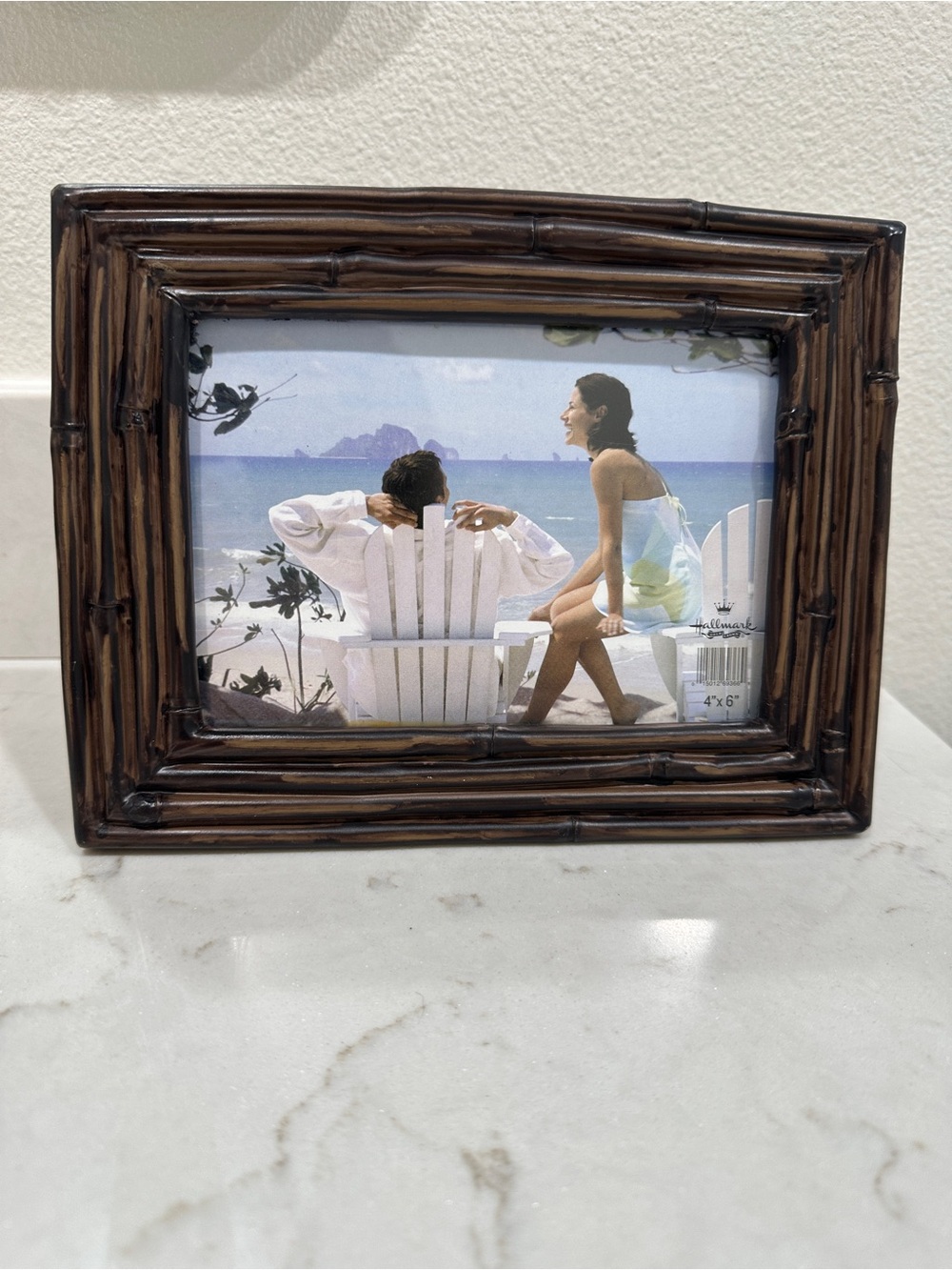 Hallmark Brown Bamboo-Style Picture Frame